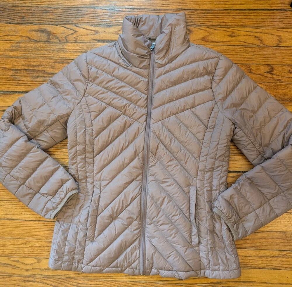London Fog Packable Down Jacket Women's Small Coat Nice Color!